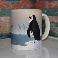 Title: March of the Penguins: 11 OZ. Original Art Mug